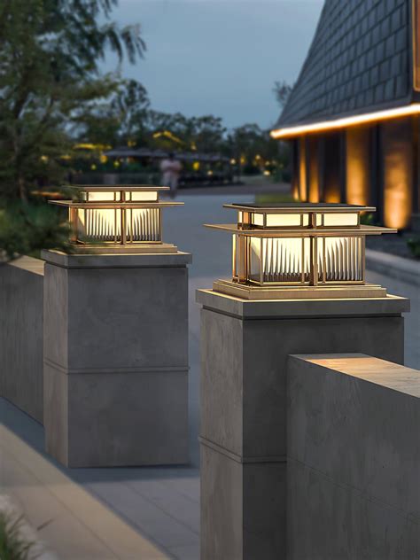 outdoor pillar lights products for sale .